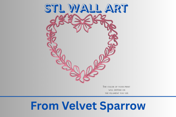 Bow Heart Wall Art STL: A Guide to Flawless 3D Printed Décor