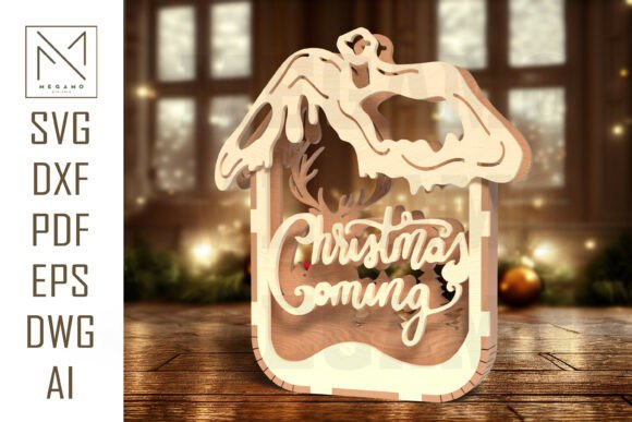 Bringing the Holiday Spirit to Life: A Guide to the Christmas Coming Ornament SVG
