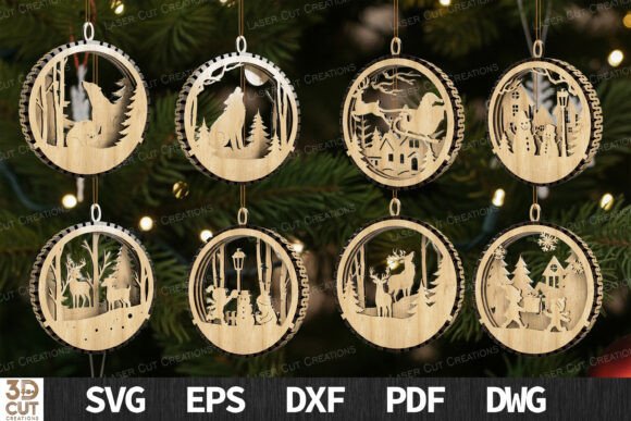Christmas Layered Ornaments Bundle Guide