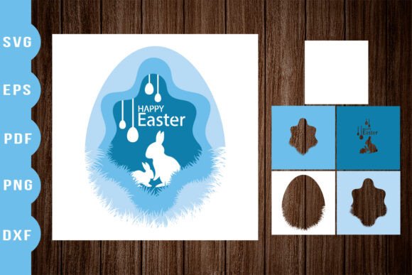Crafting Depth and Light: A Guide to the 3D Paper Cut Happy Easter Shadow Box SVG