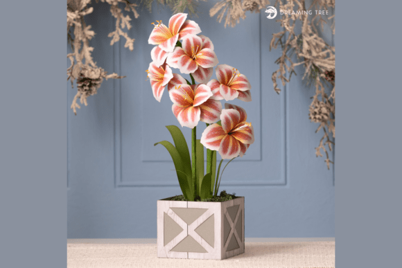 Creating Lifelike Winter Blooms with the Amaryllis SVG