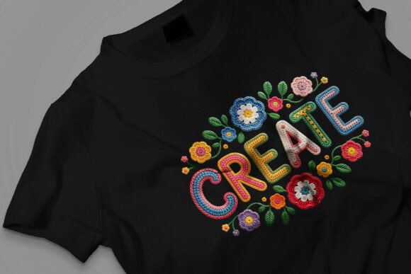 Creative Floral 3D Lettering Art PNG: Elevating Digital and Physical Design Projects