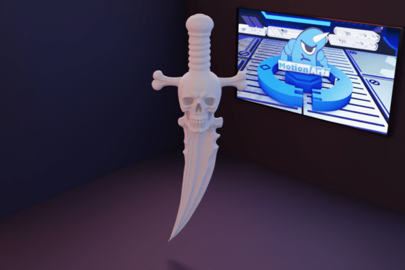 Faca Caveira: Evaluating the 3D Skull Knife STL for Themed Decor and Collecting