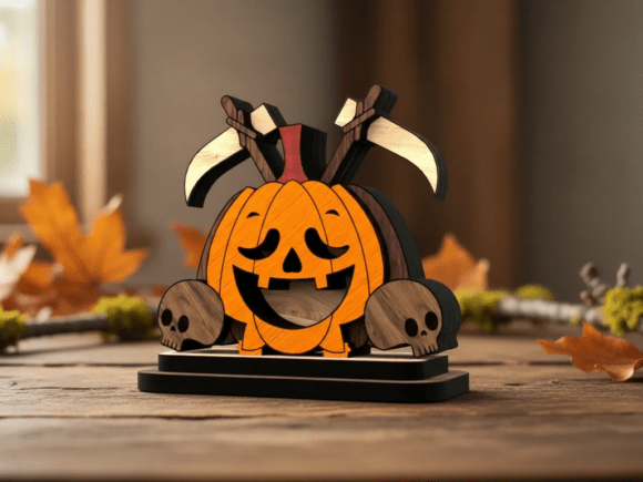 Integrating the Halloween Pumpkin Figurine Cut File into Your Creative Workflow