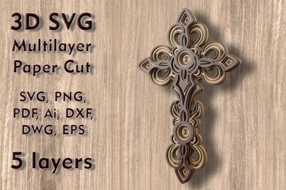 Mastering the Art of Depth: A Guide to Cross 3D SVG Multilayer PaperCut Files