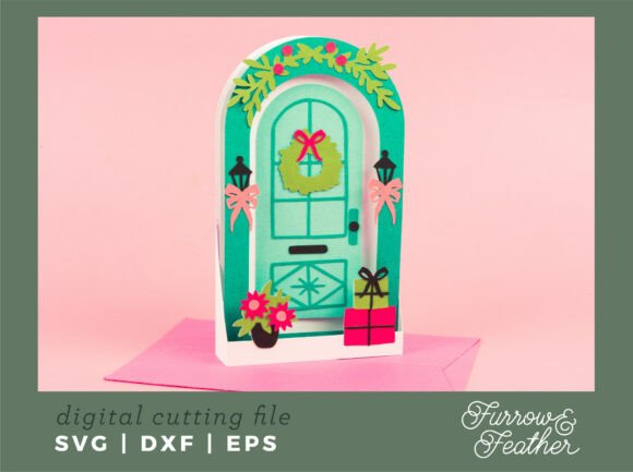 Mastering the Christmas Door Card: A Practical Guide to 3D SVG Crafting
