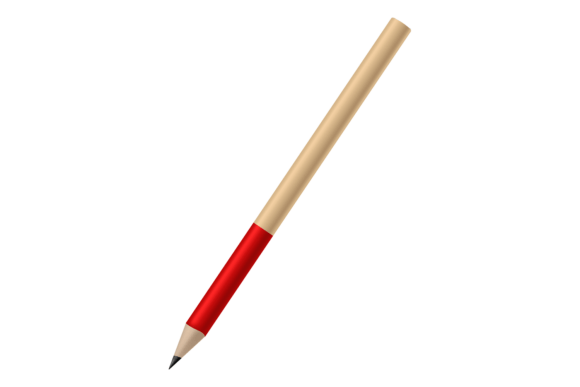 Mastering Visual Communication with Pencil Mockup. Realistic Wooden Graphite