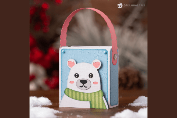 Polar Bear Treat Bag: A Frosty DIY Gift Idea